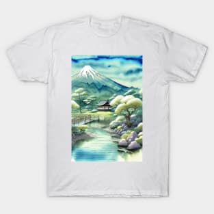 Japanese landscape T-Shirt